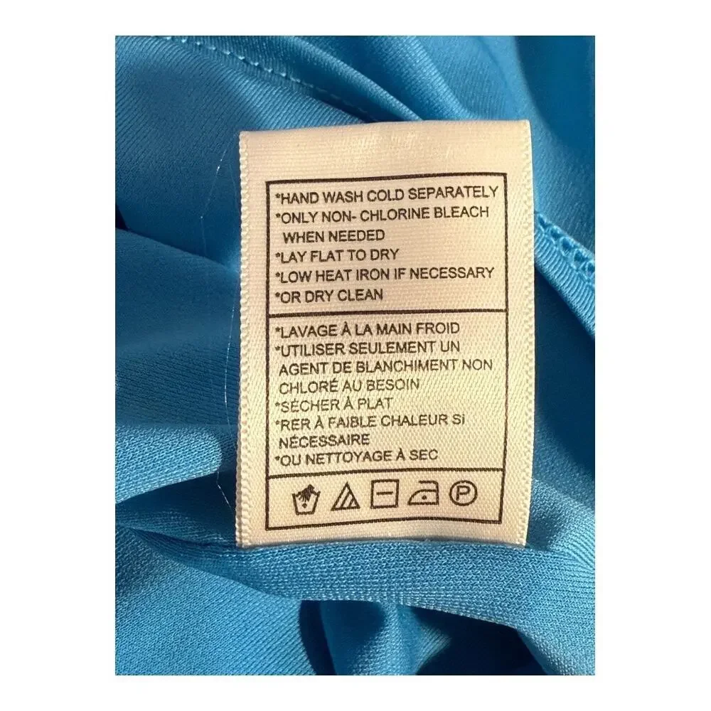 NEW Steve Madden Women’s XS Blue Ayana Dress Bodycon One Shoulder NWOT‎
